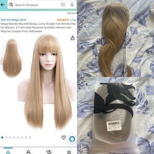 Netgo Blonde Wig